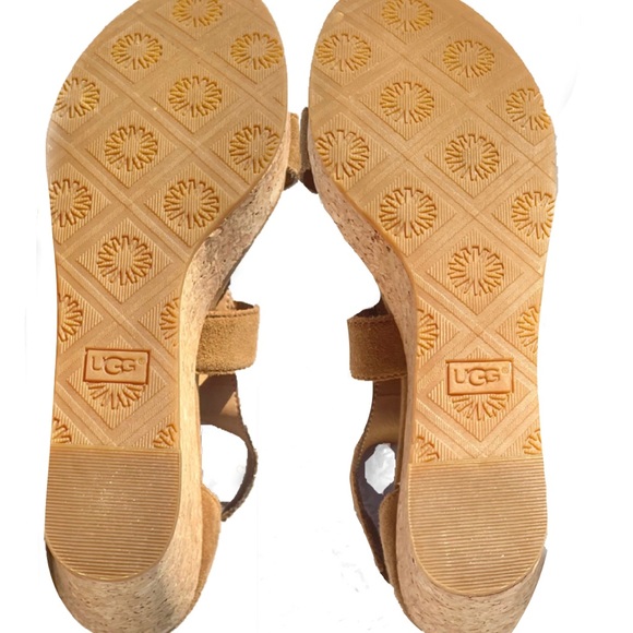 UGG Whitney Wedge Sandal (Chestnut) - Picture 11 of 11